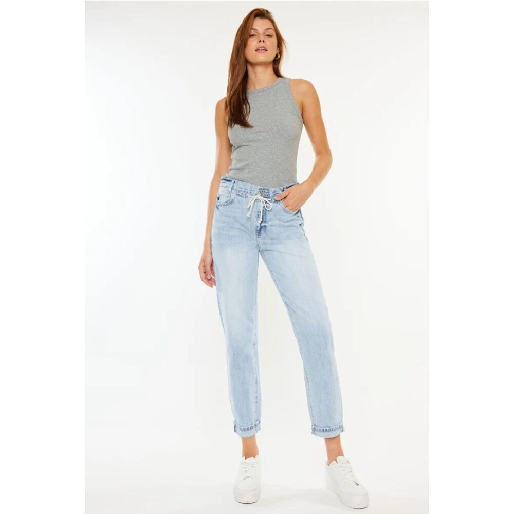 KANCAN Dahlia Ultra High Rise Jeans Light Wash SIZE‎ 13/30